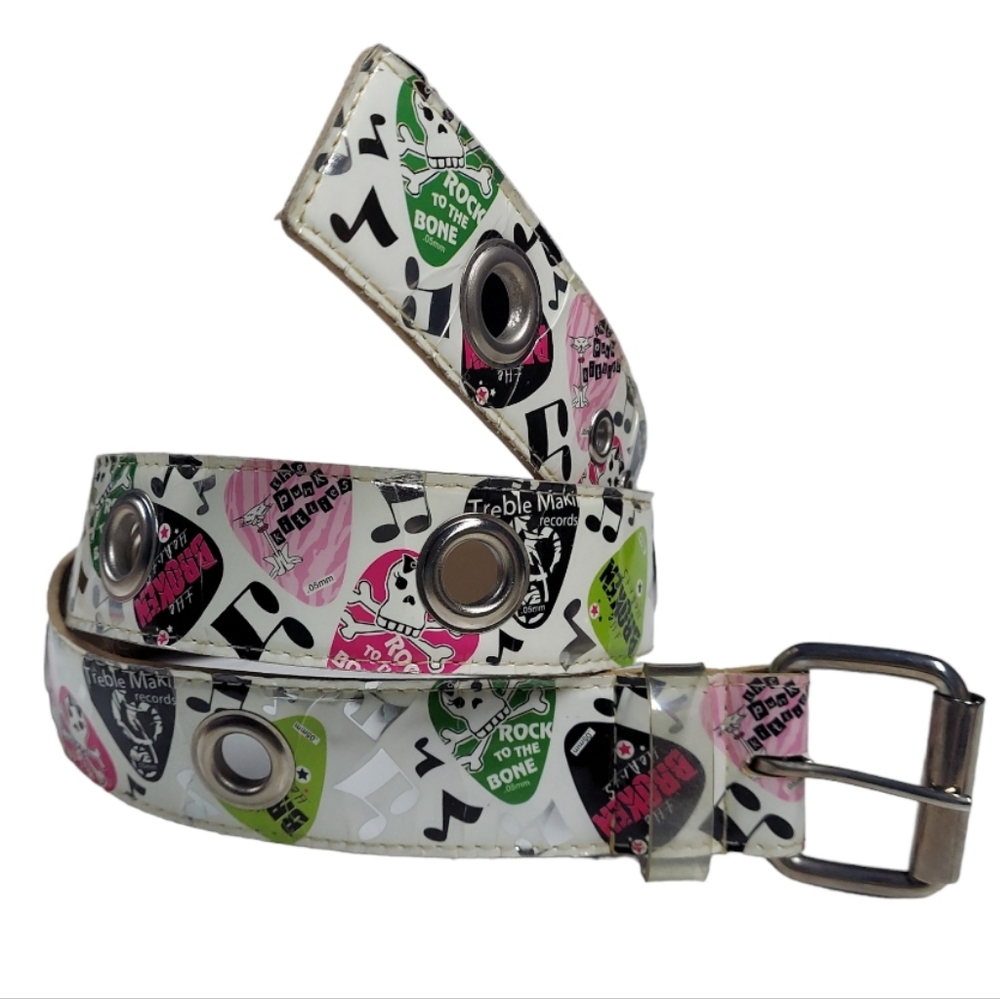 •03•Funky Punk Graphic HipHop Belt